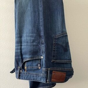 Adriano goldsmied the protege Men's Dark Blue Denim Jeans